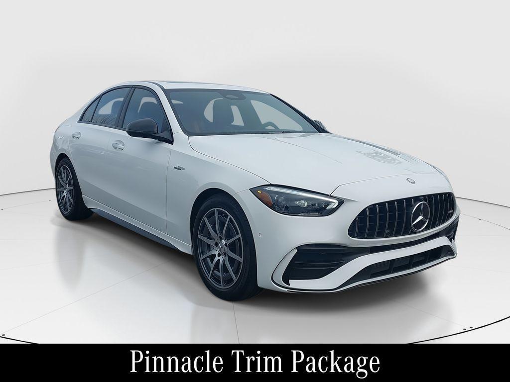 used 2025 Mercedes-Benz AMG C 43 car, priced at $68,598