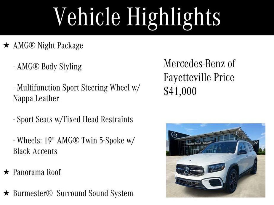 used 2024 Mercedes-Benz GLB 250 car, priced at $41,000