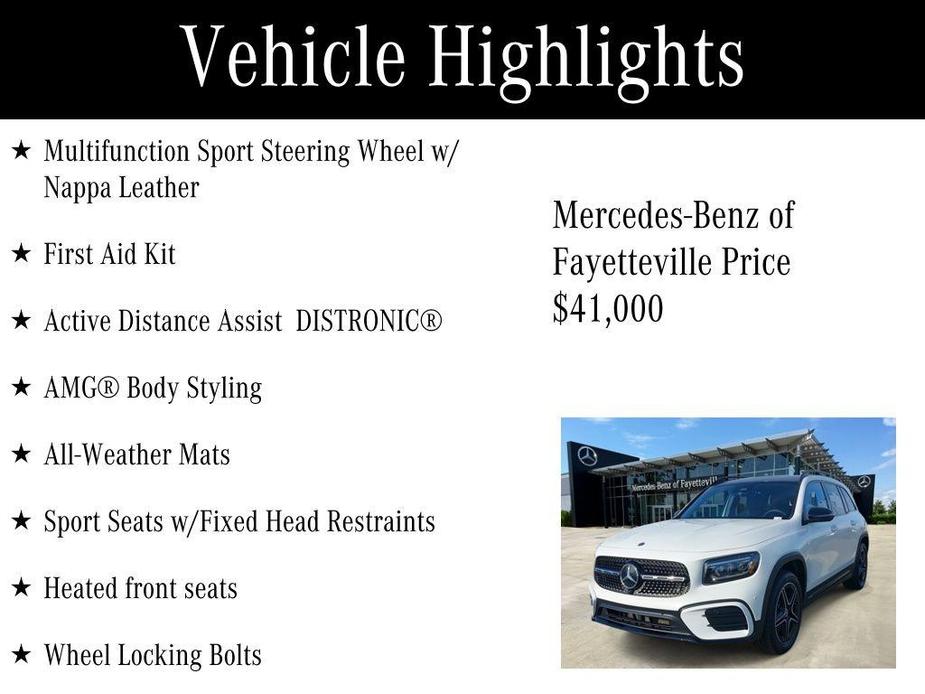 used 2024 Mercedes-Benz GLB 250 car, priced at $41,000