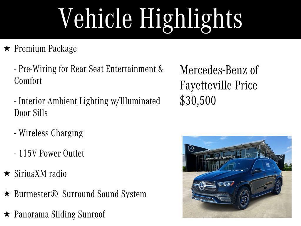 used 2020 Mercedes-Benz GLE 350 car, priced at $30,500