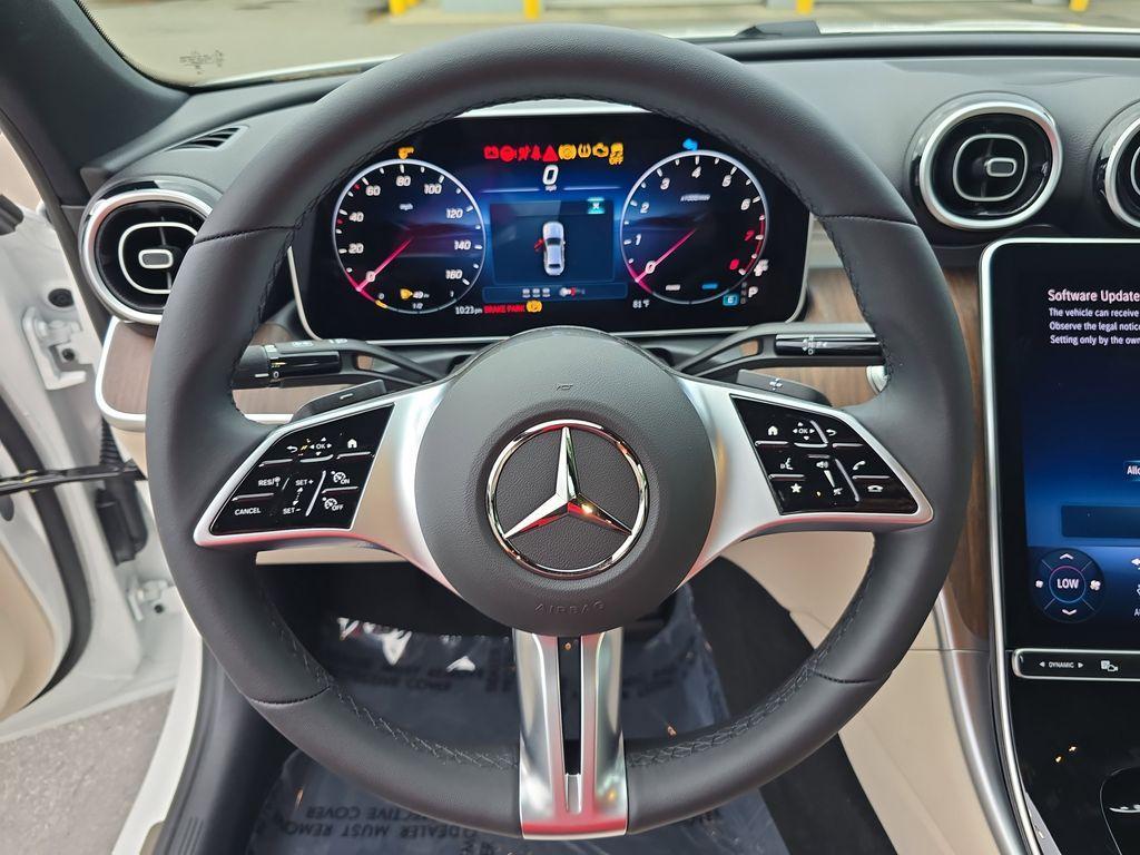 new 2025 Mercedes-Benz C-Class car, priced at $51,085