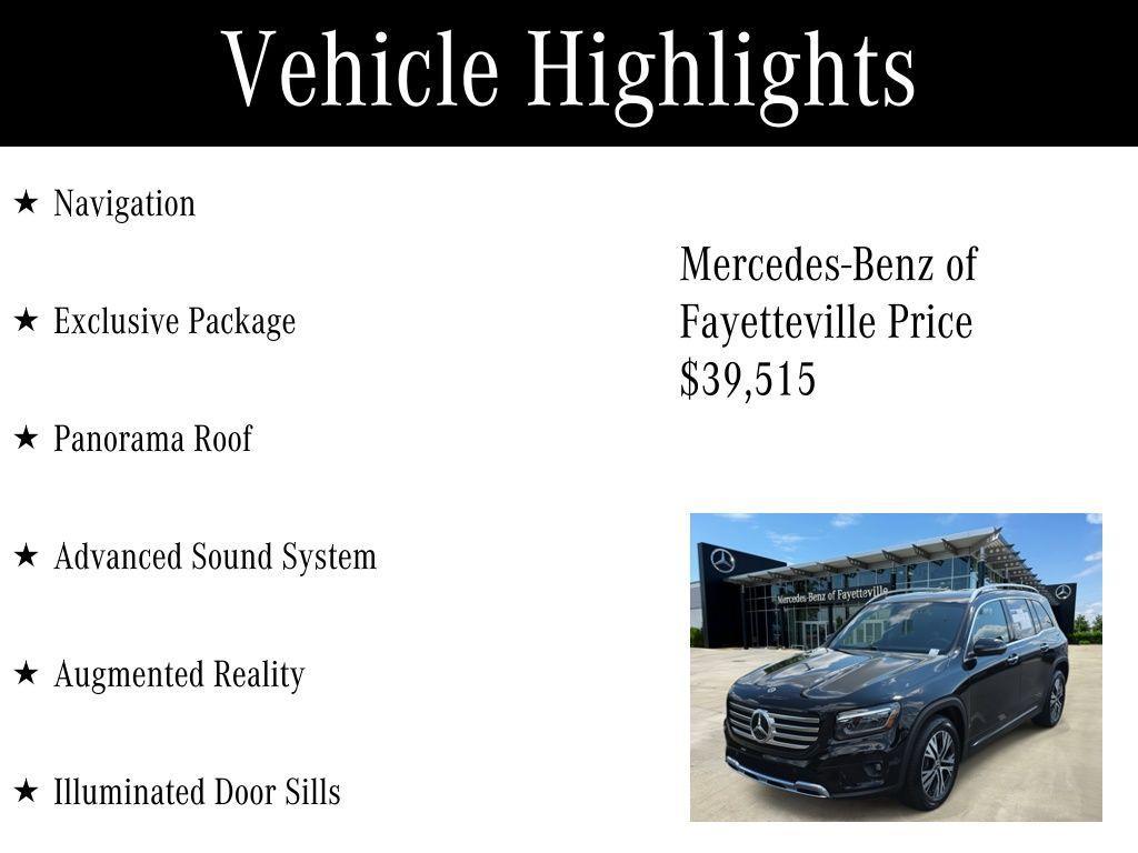 used 2024 Mercedes-Benz GLB 250 car, priced at $39,515