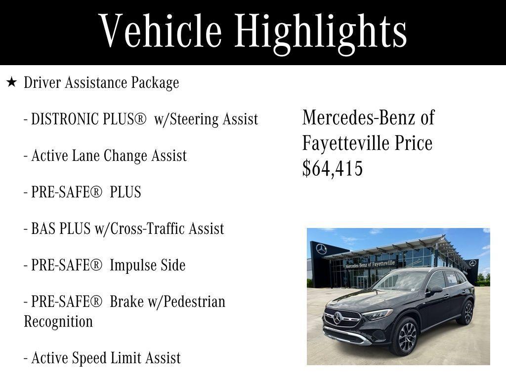 used 2025 Mercedes-Benz GLC 350e car, priced at $64,415