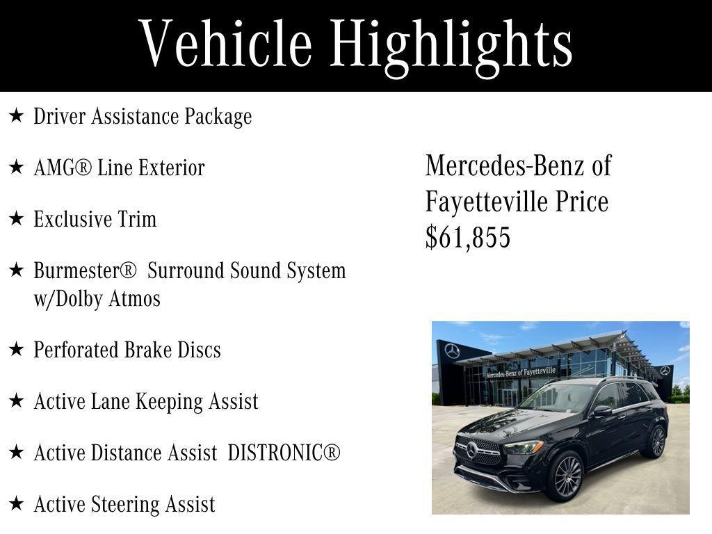 used 2024 Mercedes-Benz GLE 450 car, priced at $61,855