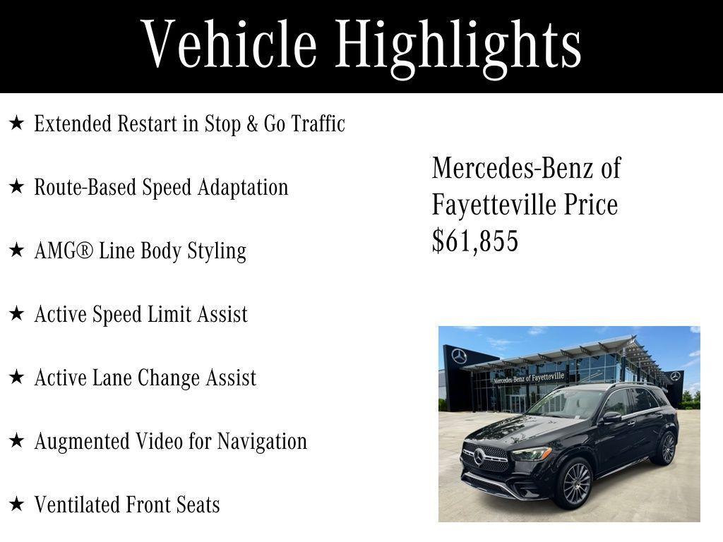 used 2024 Mercedes-Benz GLE 450 car, priced at $61,855