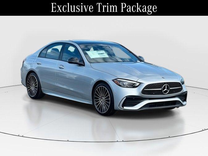 used 2024 Mercedes-Benz C-Class car, priced at $50,350