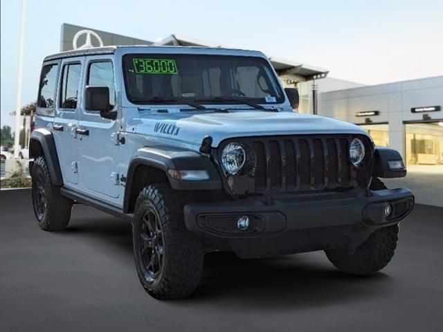 used 2021 Jeep Wrangler Unlimited car, priced at $36,000