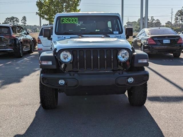 used 2021 Jeep Wrangler Unlimited car, priced at $34,902