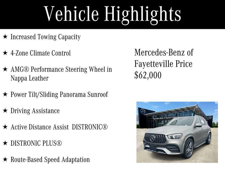 used 2021 Mercedes-Benz AMG GLE 53 car, priced at $62,000