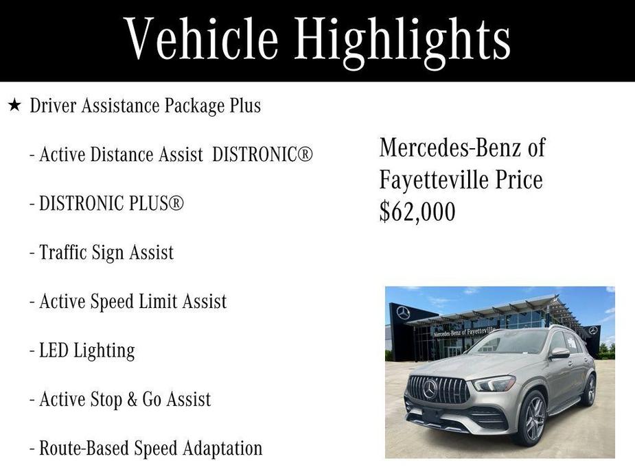 used 2021 Mercedes-Benz AMG GLE 53 car, priced at $62,000