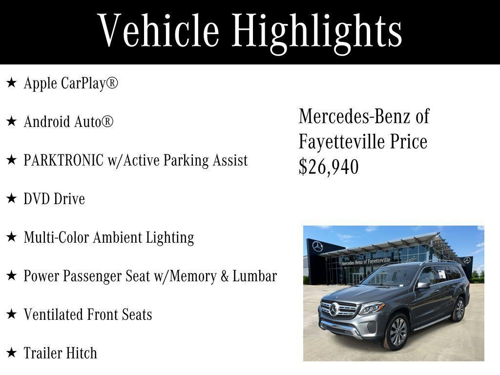 used 2019 Mercedes-Benz GLS 450 car, priced at $26,940