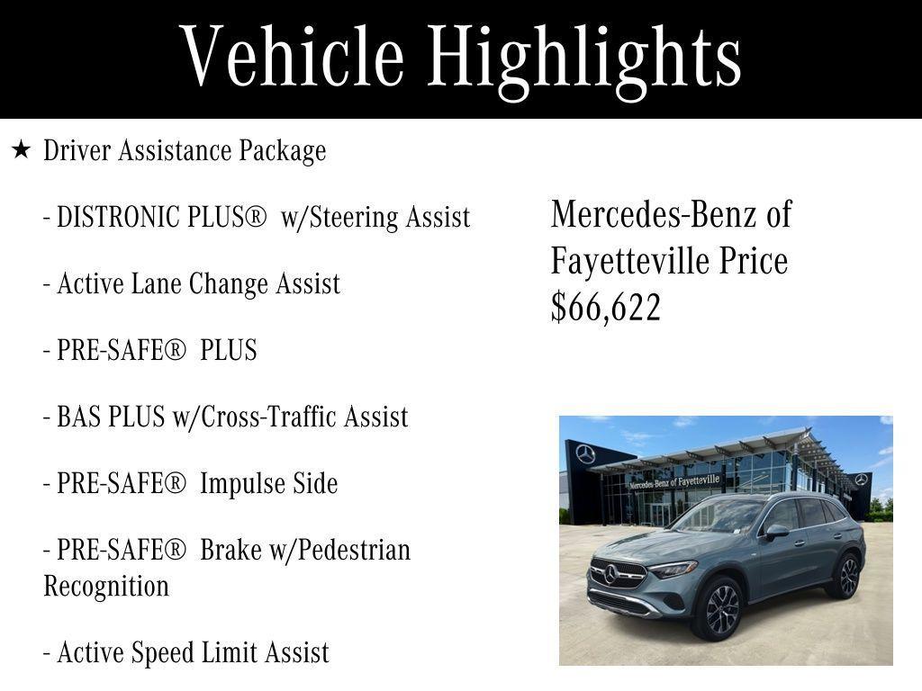 used 2025 Mercedes-Benz GLC 350e car, priced at $66,622
