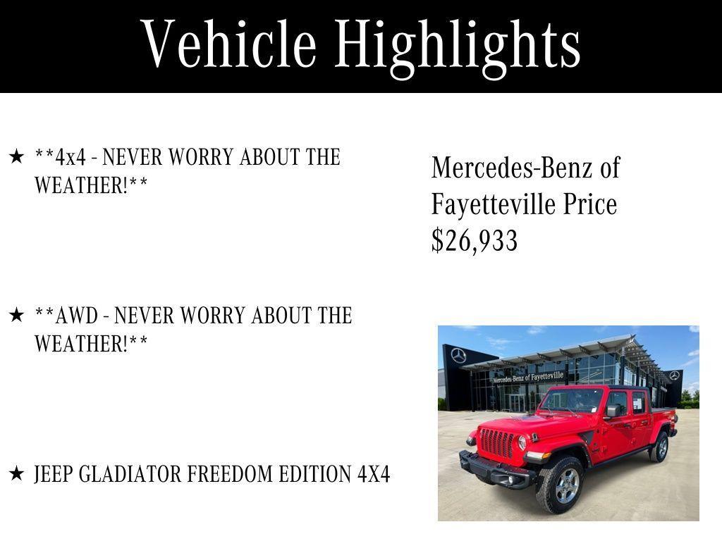 used 2021 Jeep Gladiator car, priced at $26,933