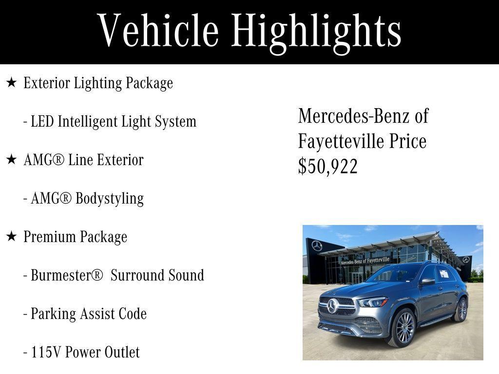 used 2023 Mercedes-Benz GLE 350 car, priced at $50,922