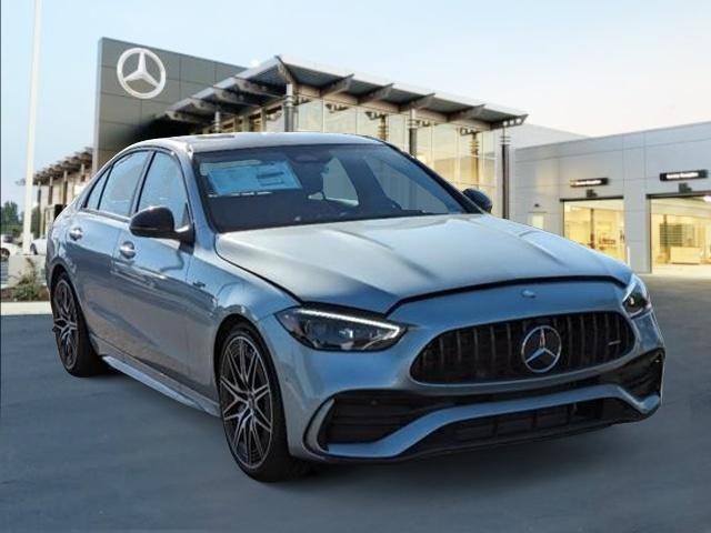 new 2024 Mercedes-Benz AMG C 43 car, priced at $75,615