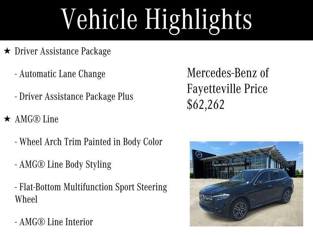 used 2025 Mercedes-Benz GLC 350e car, priced at $62,262