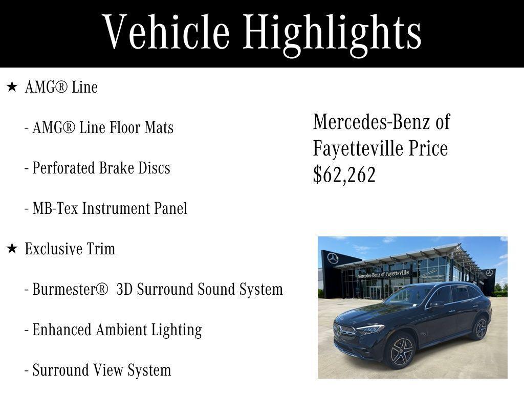 used 2025 Mercedes-Benz GLC 350e car, priced at $62,262