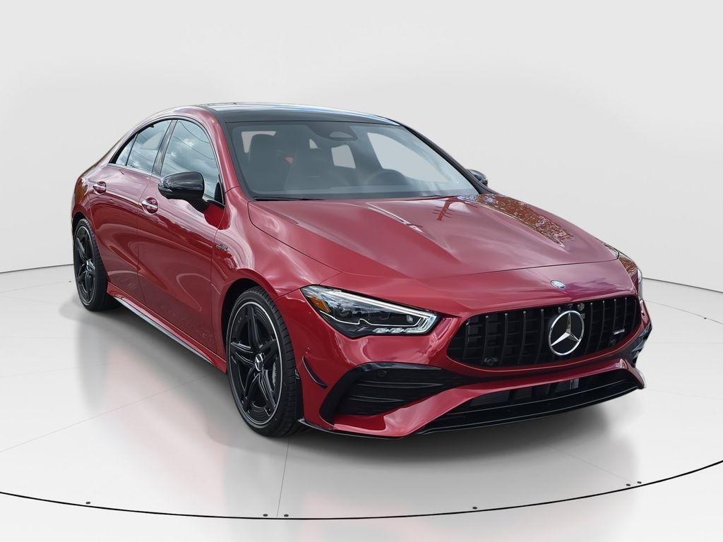 new 2025 Mercedes-Benz AMG CLA 35 car, priced at $67,005