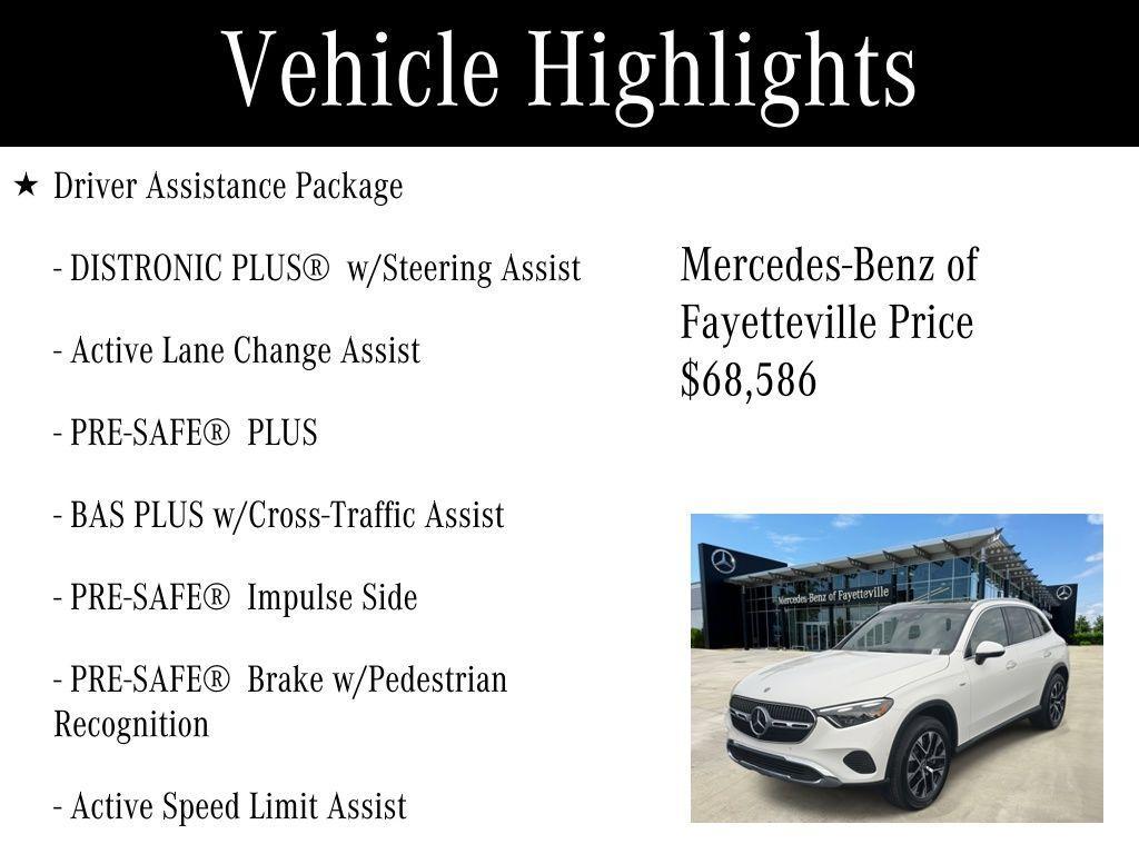 used 2025 Mercedes-Benz GLC 350e car, priced at $68,586