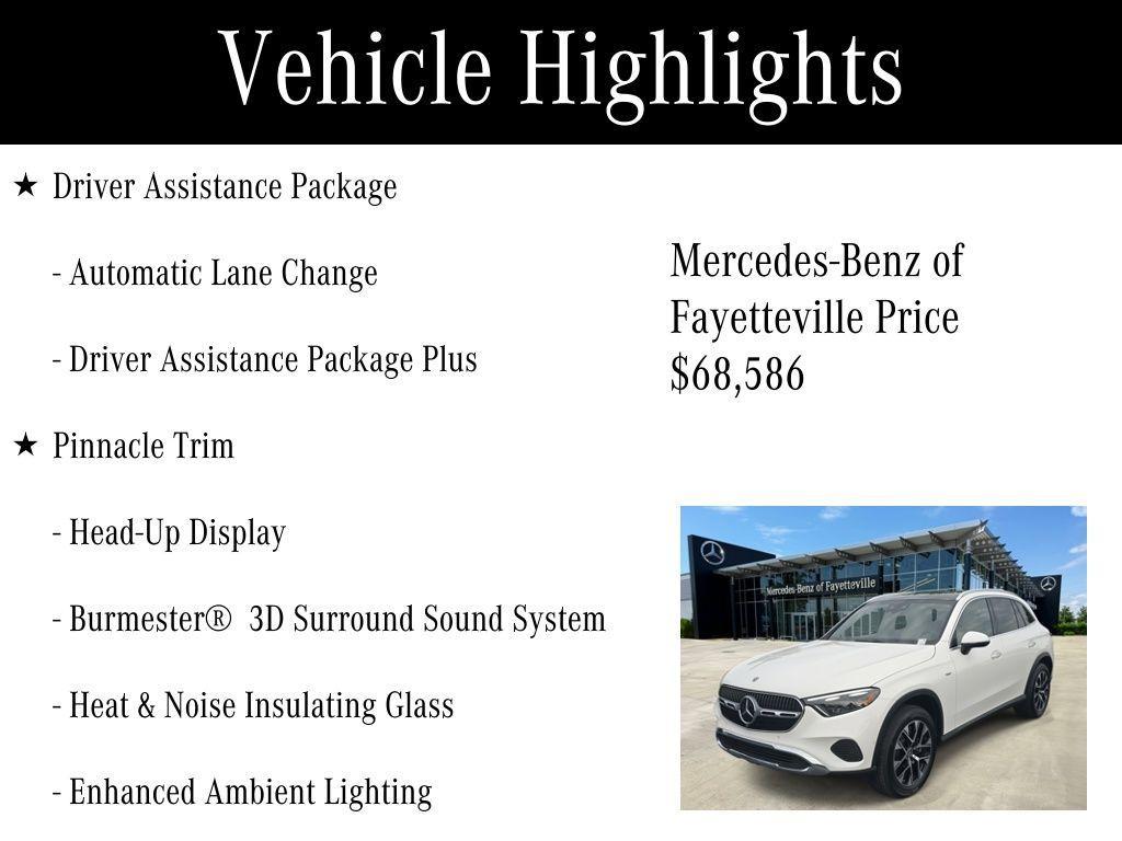 used 2025 Mercedes-Benz GLC 350e car, priced at $68,586