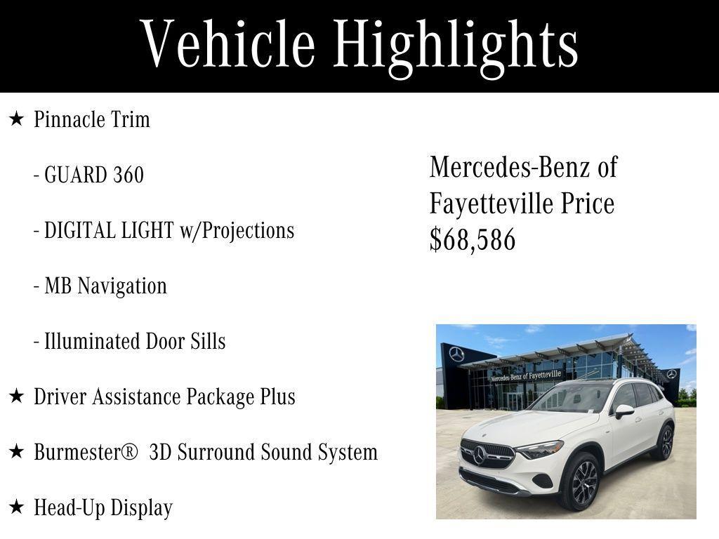 used 2025 Mercedes-Benz GLC 350e car, priced at $68,586