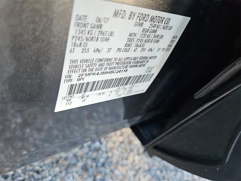 used 2017 Ford Edge car, priced at $11,887