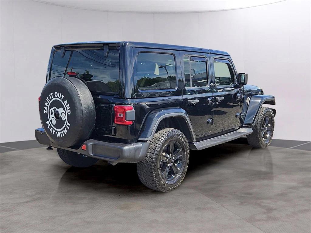 used 2022 Jeep Wrangler Unlimited car, priced at $30,887