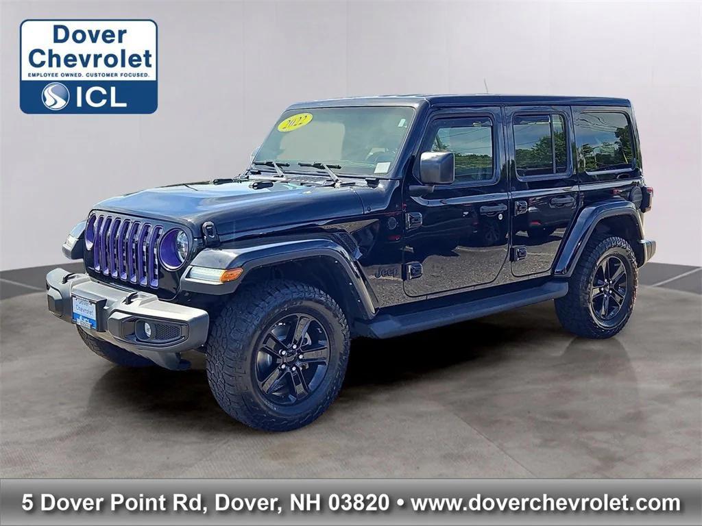 used 2022 Jeep Wrangler Unlimited car, priced at $30,887