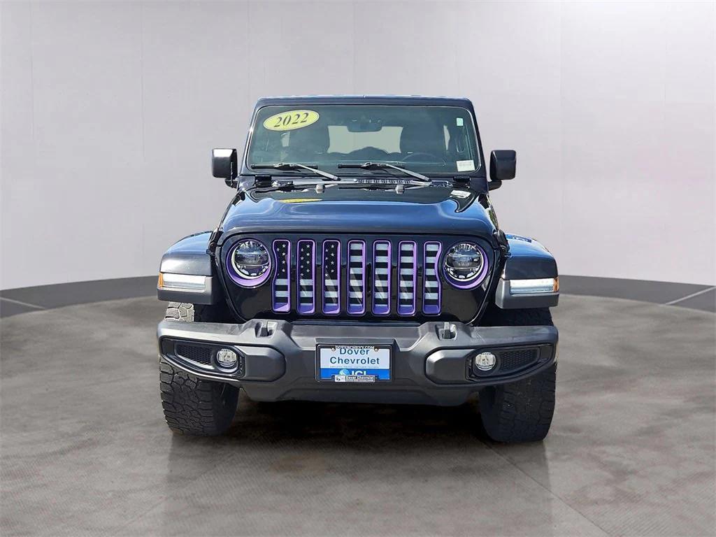 used 2022 Jeep Wrangler Unlimited car, priced at $30,887