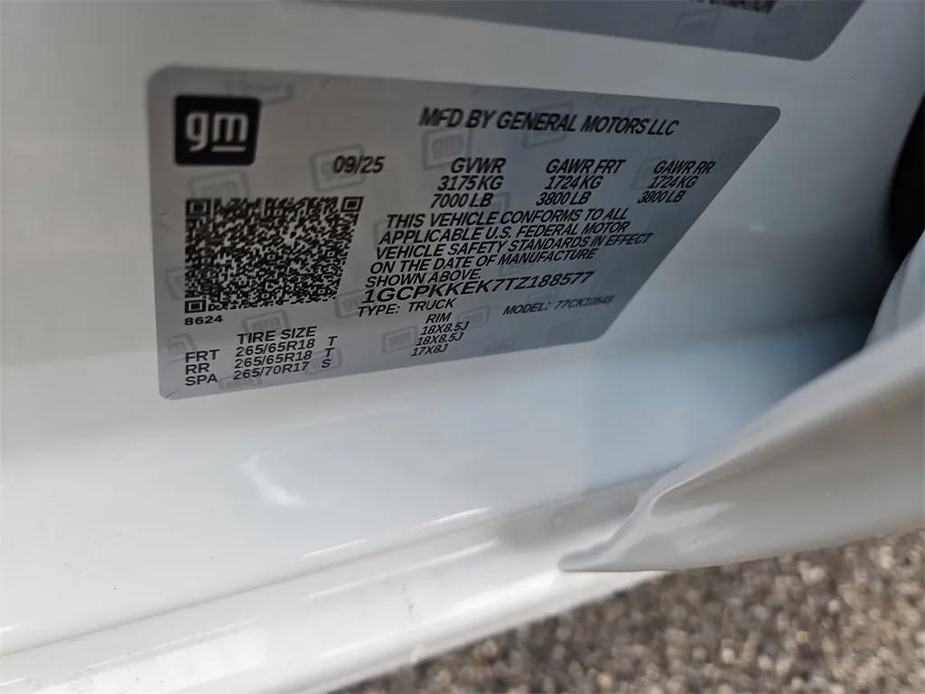 new 2026 Chevrolet Silverado 1500 car, priced at $54,295