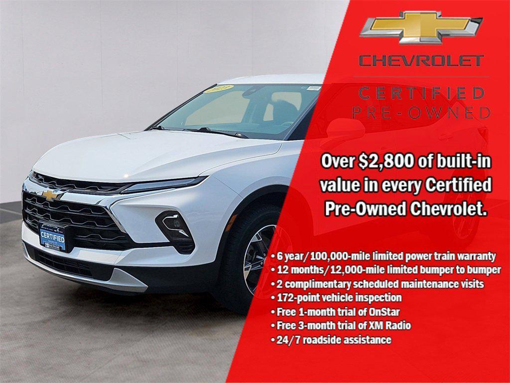 used 2023 Chevrolet Blazer car, priced at $27,987