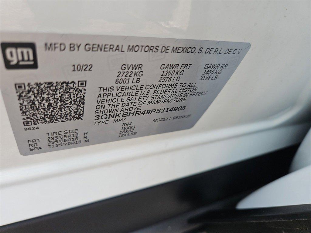used 2023 Chevrolet Blazer car, priced at $25,987