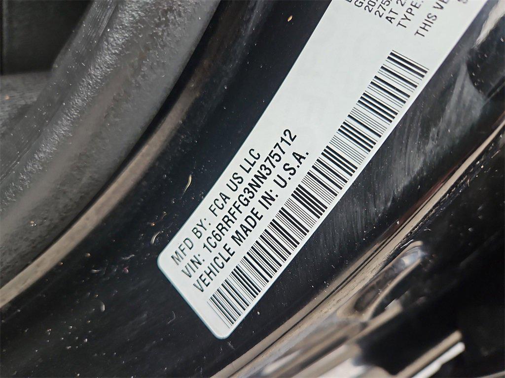 used 2022 Ram 1500 car, priced at $34,887