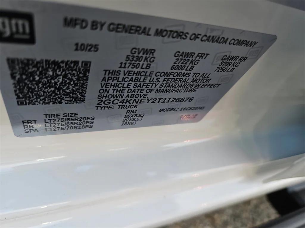 new 2026 Chevrolet Silverado 2500 car, priced at $80,685