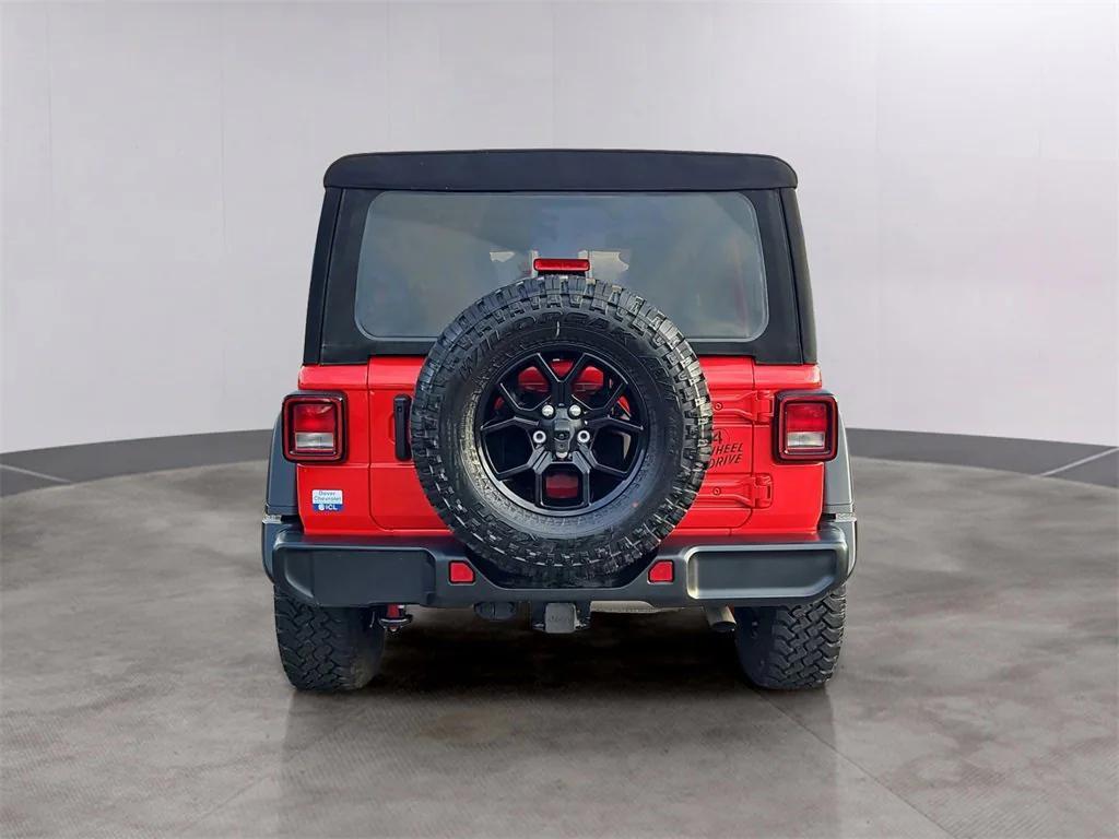 used 2024 Jeep Wrangler car, priced at $41,887