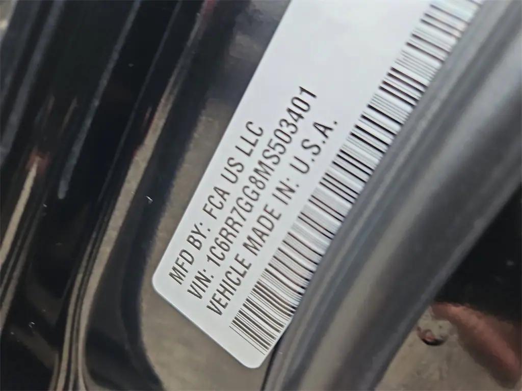 used 2021 Ram 1500 Classic car, priced at $27,987