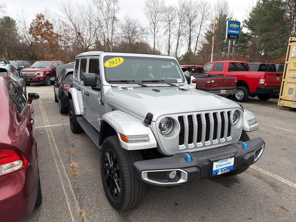 used 2023 Jeep Wrangler 4xe car, priced at $35,887