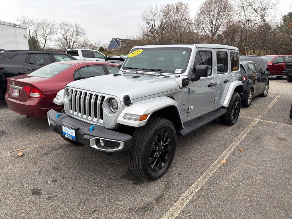 used 2023 Jeep Wrangler 4xe car, priced at $35,887
