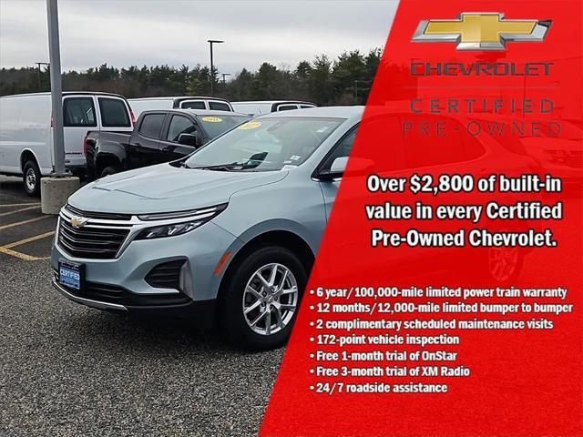 used 2022 Chevrolet Equinox car, priced at $21,987