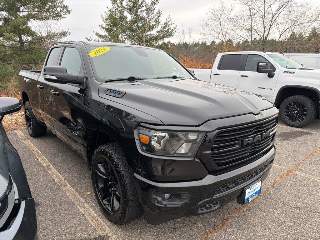 used 2021 Ram 1500 car, priced at $27,887
