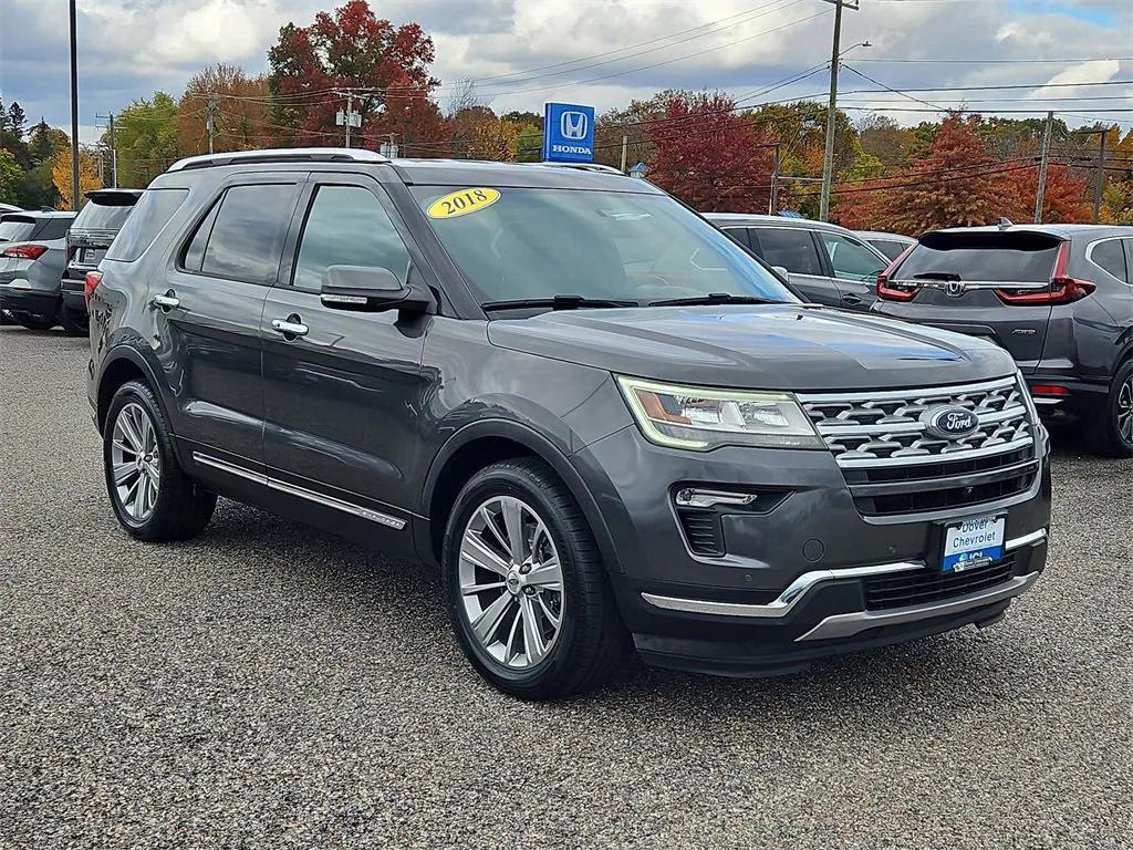 used 2018 Ford Explorer car, priced at $17,187