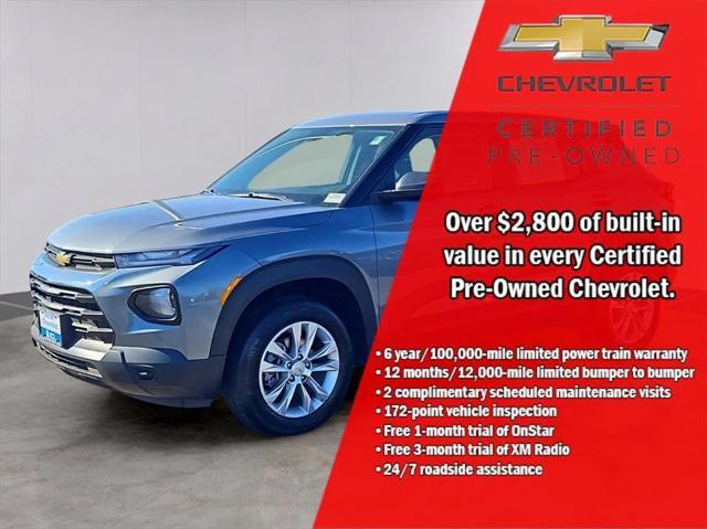 used 2022 Chevrolet TrailBlazer car, priced at $18,987