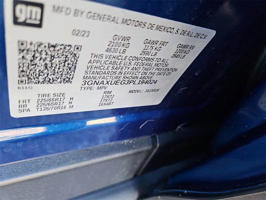 used 2023 Chevrolet Equinox car, priced at $22,787