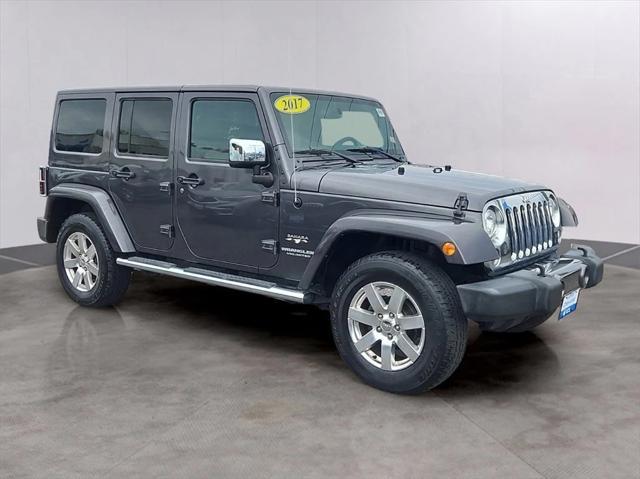 used 2017 Jeep Wrangler Unlimited car, priced at $19,987