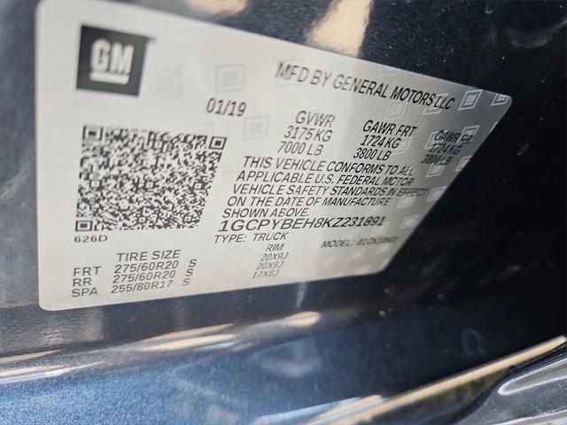 used 2019 Chevrolet Silverado 1500 car, priced at $27,987