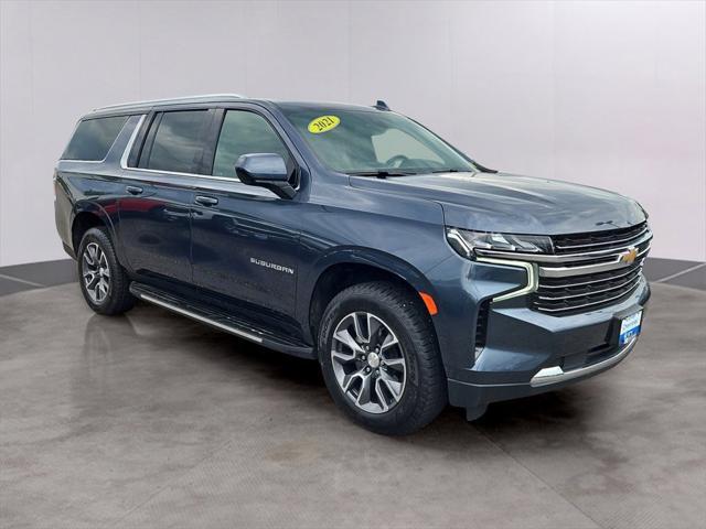 used 2021 Chevrolet Suburban car, priced at $48,987