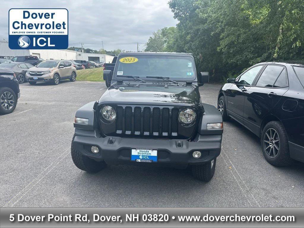 used 2023 Jeep Wrangler car, priced at $30,987