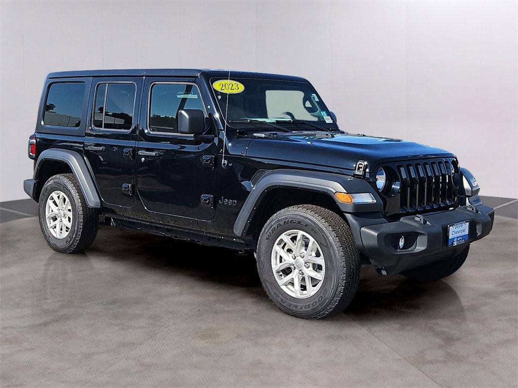 used 2023 Jeep Wrangler car, priced at $27,594