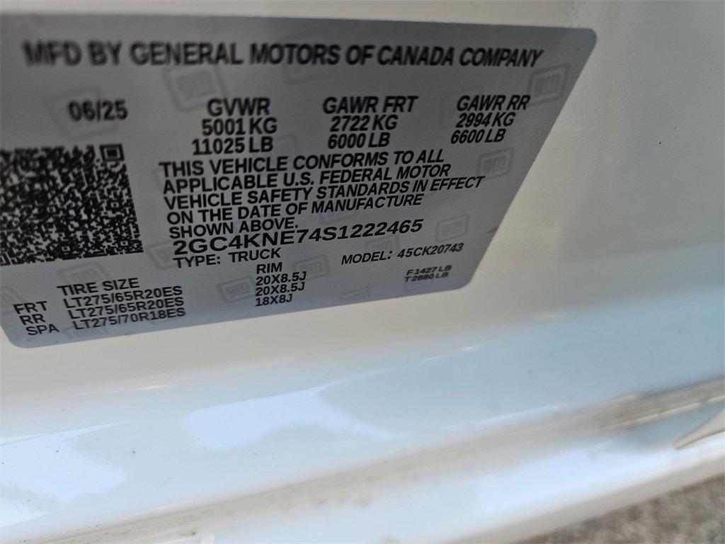 new 2025 Chevrolet Silverado 2500 car, priced at $66,615