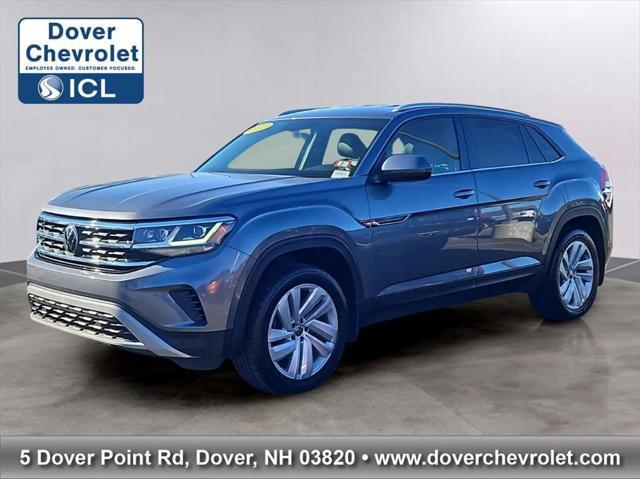 used 2021 Volkswagen Atlas Cross Sport car, priced at $24,487